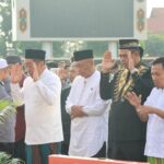 Presiden Jokowi Melaksanakan Salat Idul Adha di Simpang Lima Semarang