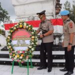 Pimpin Ziarah dan Tabur Bunga, Kapolres Jembrana Sambut HUT Ke-78 Bhayangkara