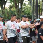 Hari Bhayangkara Ke-78 Dirayakan dengan Olahraga Bersama TNI-POLRI dan Masyarakat di Jembrana
