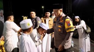 Dzikir dan Sholawat Akbar Meriahkan Hari Bhayangkara ke-78 di Banyuwangi