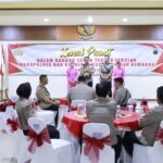 Polres Rembang Menggelar Acara Kenal Pamit Wakapolres Rembang