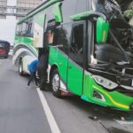 Tiga Orang Luka Akibat Bus Study Tour SMK Purworejo Kecelakaan di Tol Semarang