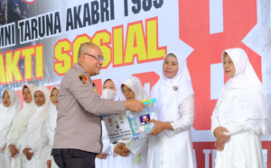 KASAL Pimpin Bakti Sosial Alumni Akabri 1989 di Ponpes Grobogan dan Demak