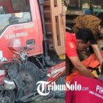 Kecelakaan Maut di Sragen, Truk LPG Tabrak 2 Motor, Seorang Pengendara Tewas