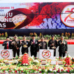Polda Jawa Tengah Rayakan HUT Bhayangkara ke-78 dengan Meriah di Balaikota Semarang