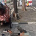 Seorang Manusia Gerobak Semarang Ditemukan Tewas di Pinggir Jalan : Tak Ada Identitas