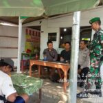Sinergitas TNI-Polri : Bhabinkamtibmas Sambangi Warga Di Warung Kopi