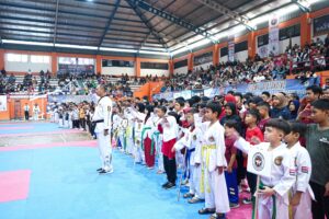 Antusiasme Tinggi: Ribuan Atlet Taekwondo Ikuti Kapolda Cup di Purwokerto Banyumas