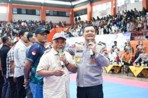 Kapolda Jateng Ahmad Luthfi Resmi Mengawali Turnamen Taekwondo Kapolda Cup di Purwokerto