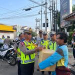 Operasi Patuh Candi: Polres Rembang Beri Hadiah untuk Pengendara Tertib