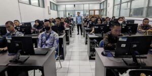 Persiapan Tes CAT Akademik: 492 Calon Taruna Taruni Akpol Ikuti Gladi Bersih di Udinus Semarang