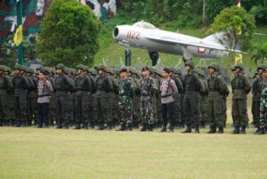 325 Taruna Akpol Berpartisipasi dalam Upacara Pembukaan Pendidikan Integrasi dengan TNI