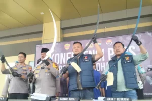 Polres Sukoharjo Tangkap 3 Pelaku Viral karena Membawa Senjata Tajam