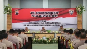 Polda Jateng Gandeng Bhabinkamtibmas Polres Purbalingga untuk Amankan Pilkada 2024