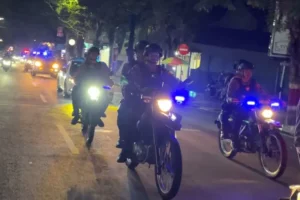 Polres Grobogan Lakukan Patroli Besar-Besaran, Amankan Malam Minggu