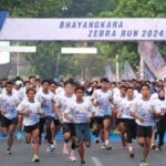 Bhayangkara Zebra Run 2024: Polda Jateng Ajak Masyarakat Utamakan Keselamatan di Jalan