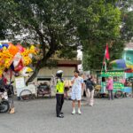 Personil Polres Banjarnegara Kawal Lancarnya Car Free Day dengan Pengamanan Maksimal