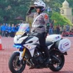 Ini Dia Brigadir Farah Polwan Tangguh  Pengawal Atlet PON XXI Aceh-Sumut 2024