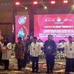 Polresta Berikan Walkat kepada Dua Paslon Bupati-Wabup Banyuwangi yang Sudah Dapat Nomor Urut