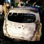 Mobil di Semarang Terbakar Akibat Korsleting, Petugas Segera Tanggap