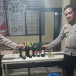 Operasi Cipta Kondisi: Polsek Ajibarang Berhasil Amankan Minuman Keras dari Peredaran