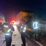 Truk Boks Gasak Truk Dump di Jalan Tol Solo- Semarang, Satu Tewas dan Satu Luka Berat