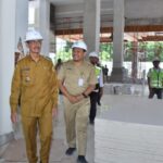 Sidak Proyek, Plt Bupati Sukoharjo Tegur Keterlambatan Pekerjaan