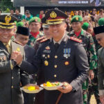 Rayakan HUT Ke-79 TNI, Polres Lamandau Beri Kejutan di Kodim 1017/Lmd