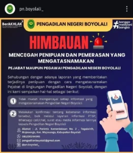 Hanya Lewat WhatsApp, Pelaku Tipu MAN 2 Simo Boyolali Rp 2,5 Juta