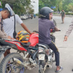 Polres Lamandau Tindak Pengguna Knalpot Tidak Sesuai Spesifikasi, 4 Motor Diamankan