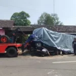 Truk Boks dan Kereta Kelinci Tabrakan di Klaten, Kondisi Korban Terungkap