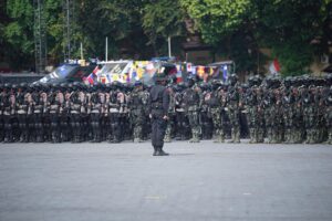 Pengamanan Pelantikan Presiden Diperkuat, Polri Laksanakan Gladi Bersih