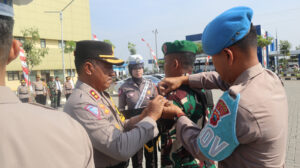 Penegakan Hukum Lalu Lintas Dimulai: Polres Sukoharjo Laksanakan Apel Operasi Zebra Candi 2024