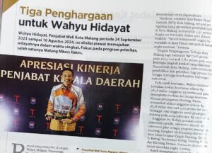 Wahyu Hidayat Sukses Bawa Kota Malang Jadi Kota Berprestasi