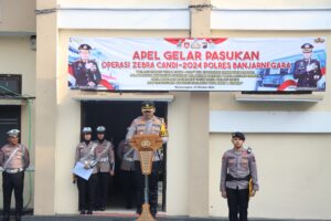 Operasi Zebra Candi 2024, Polres Banjarnegara Gelar Apel Pasukan