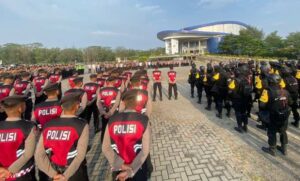 Amankan Debat Pertama Cagub-Cawagub, 573 Personel Polda Jateng Turun Tangan