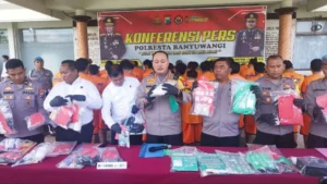 Polresta Banyuwangi Ungkap 39 Kasus Narkoba, 43 Tersangka Dibekuk