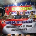 25 Kampung Anti Narkoba Resmi Dicanangkan oleh Polresta Surakarta