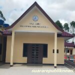 HUT Ke-21, Mapolres Humbahas Gelar Ibadah Perdana di Gereja