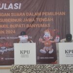 Lancarkan Pilkada 2024, KPU Banyumas Gelar Simulasi Pemungutan dan Perhitungan Suara