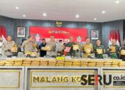 Polresta Malang Kota Dapat Apresiasi Kapolda Jatim & Pangdam V/Brawijaya, 1,66 Kuintal Ganja Disita