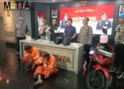 Satreskrim Polresta Malang Kota Amankan Dua Jambret Sadis