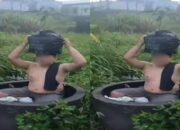 Pencuri Kotak Amal di Demak Dihukum Nyanyi di Depan Tempat Sampah, Videonya Viral