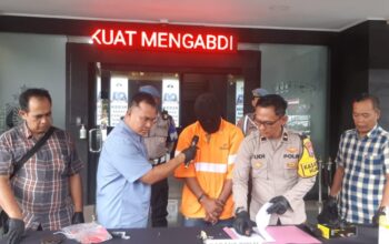 Kepergok Mencuri Motor di Kota Malang, Pria Surabaya Digelandang ke Kantor Polisi