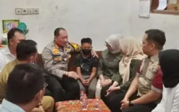 Muncul Perubahan Perilaku, Kapolresta Malang Kota Berikan Pendampingan Psikologis kepada Korban