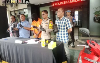 Eksekutor Sindikat Curanmor Surabaya Ditangkap Polresta Malang Kota