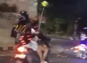 Polisi Tangkap Pelaku Aksi Pemotor Ayunkan Celurit yang Viral di Semarang