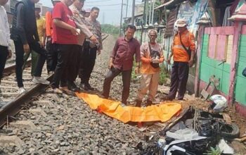 Tragis! Kecelakaan di Perlintasan Jalan Tenggang Raya Semarang, Kereta Hantam Korban