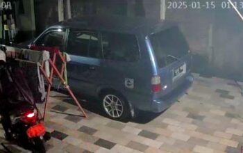 Aksi Nekat! Maling Pakaian Dalam di Jepara Terekam CCTV, Pelaku Gunakan Vario