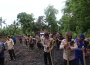 Wujudkan Ketahanan Pangan, Polres Jembrana Gelar Penanaman Jagung 1 Juta Hektar